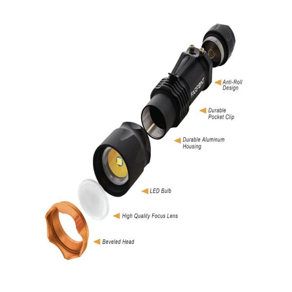 LINTERNA MINI SWAT TACTICA I-ZOOM PRO 300 LUMENS FLX351224 FLX351224