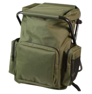 MOCHILA Y BANQUILLO 4568 VERDE MILITAR  4568  ROTHCO
