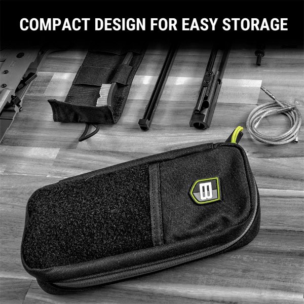 KIT DE LIMPIEZA SERIE BADGE CON VARILLA Y SISTEMA DE EXTRACCIÓN, CON FUNDA MOLLE, CALIBRE .338 BT-MPK-338