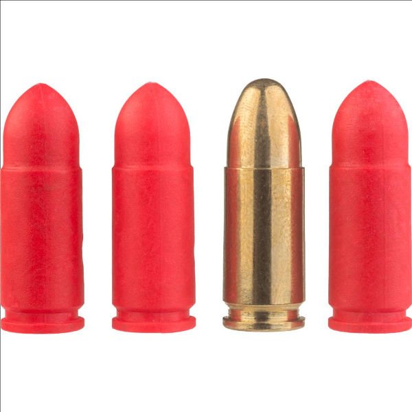 BALA PLASTICA DE PRACTICA 9MM PDA