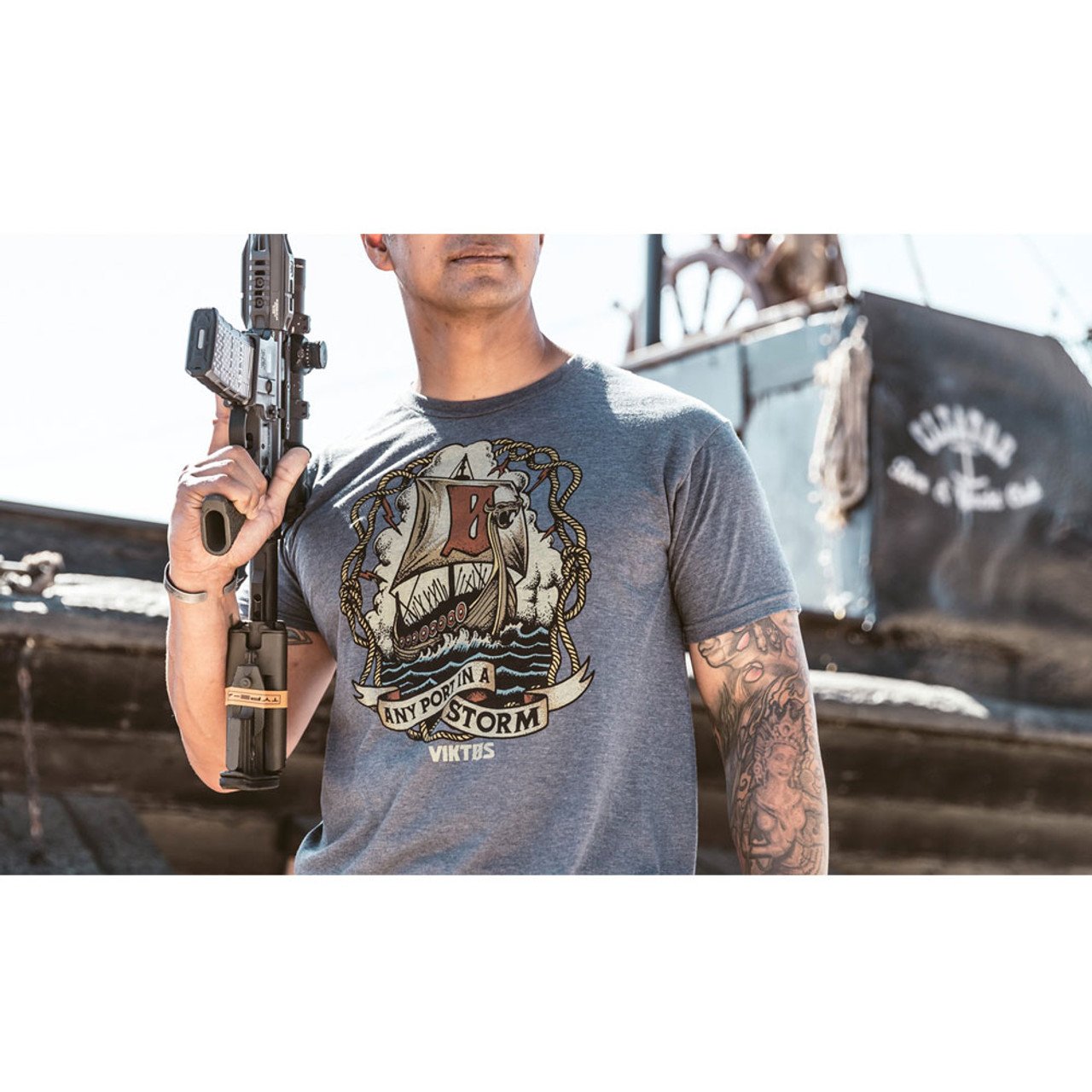 TEE ANY PORT ATLANTIC HEATHER 18093