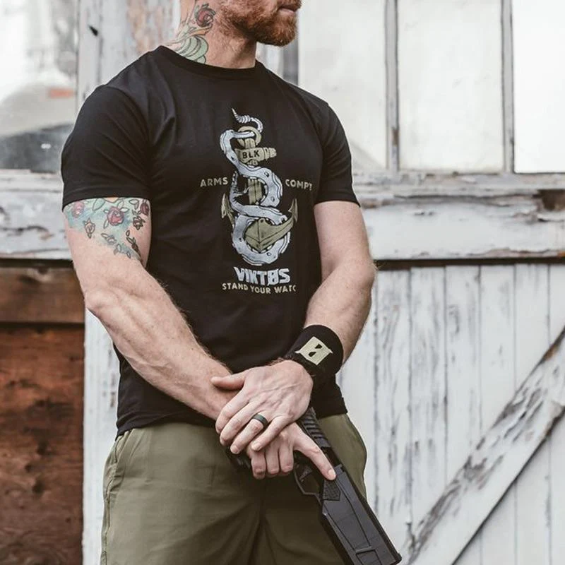 TEE WATCHSTANDER BLACK 18071