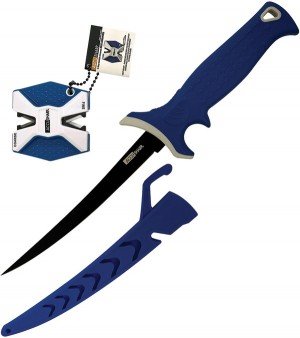 CUCHILLO FILETEADOR C/AFILADOR  AS736C