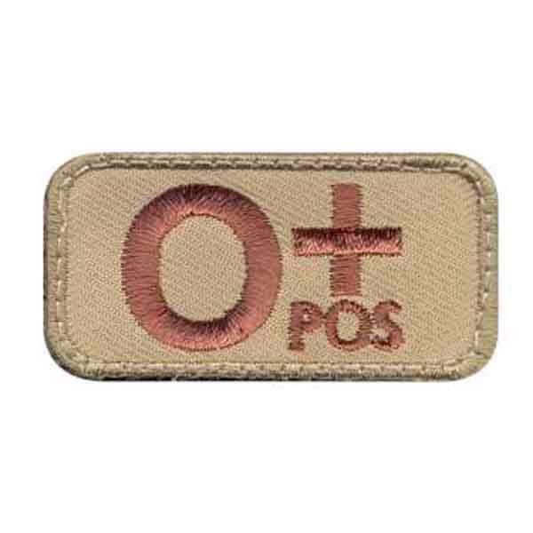 PARCHE DE TIPO SANGUÍNEO CON GANCHO 73190/73191