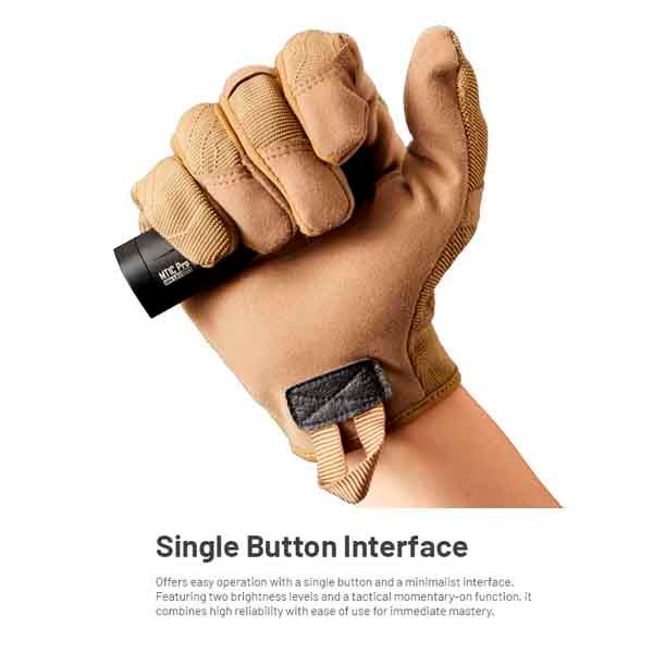 LINTERNA EDC RECARGABLE PRO DE 1000 LÚMENES MT1C