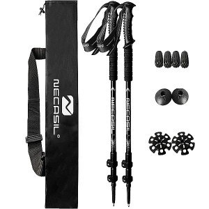 JUEGO DE BASTONES DE SENDERISMO  DURALUMIN